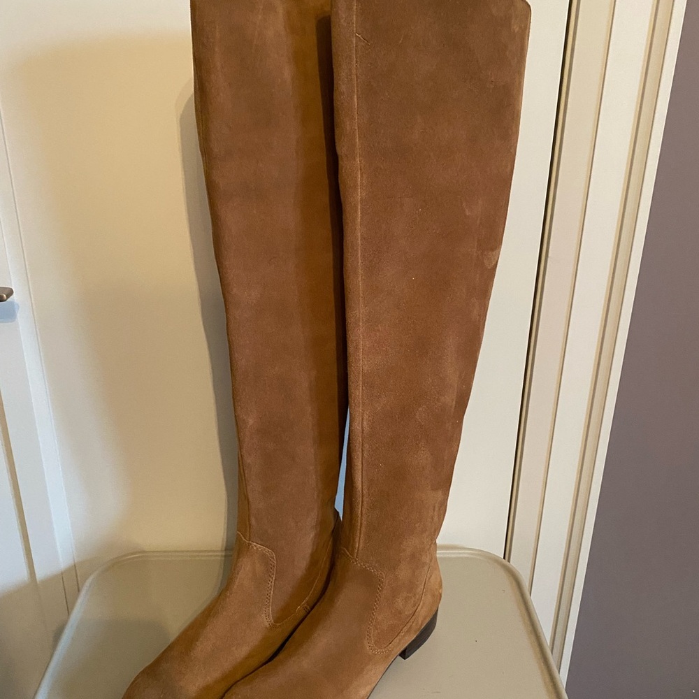 Enzo Angiolini Brown Over the Knee Boots